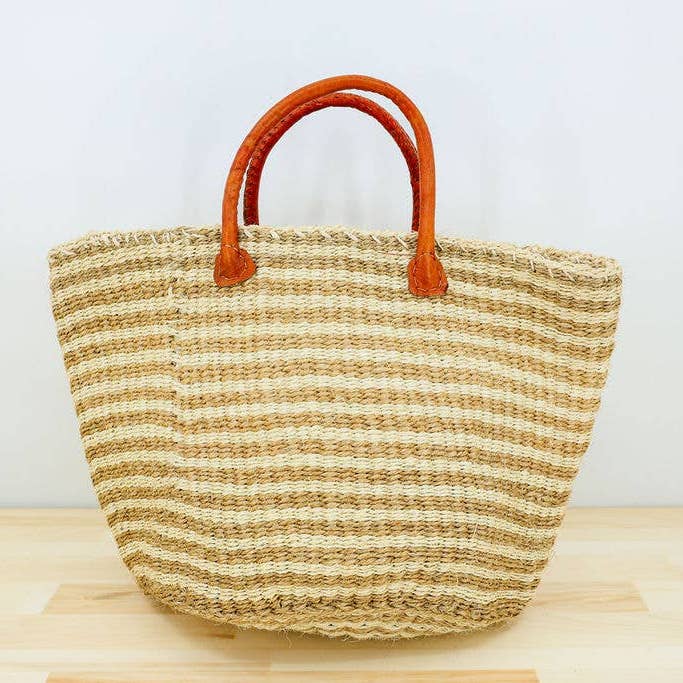 Wilma Short Handled Tote Bag - Assorted Colors for wholesale by Gitzell FairTrade