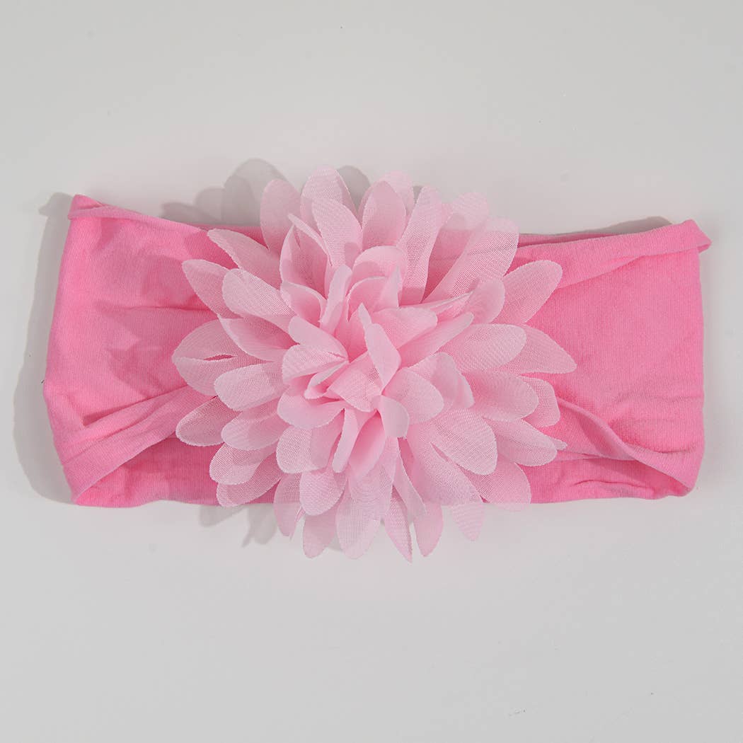 TheDivaSoap – Großhandel Fashion-Stirnband – Baby – Flower Baby Haarband aus Nylon mit Schleife6