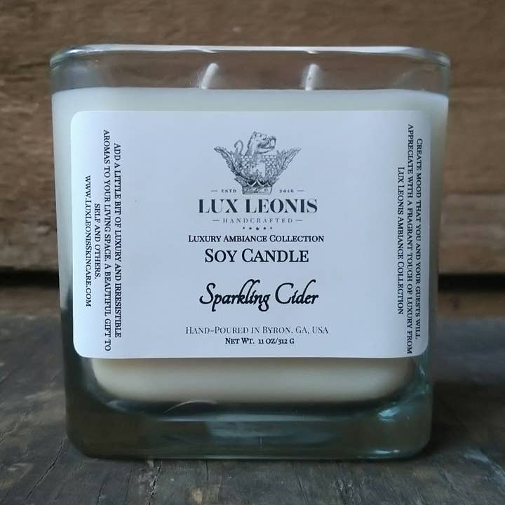 Sparkling Cider Candle for wholesale by Lux Leonis