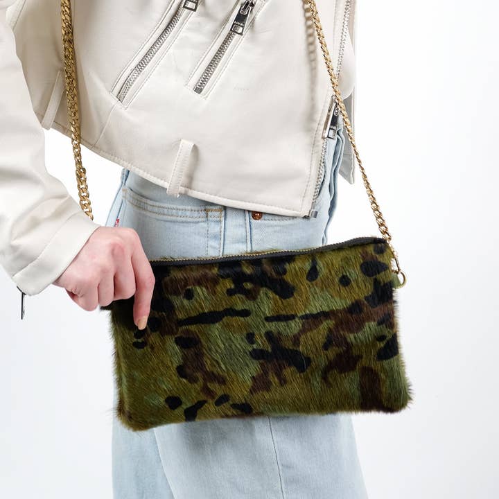 Hyde Crossbody - Camo for wholesale by Parker & Hyde
