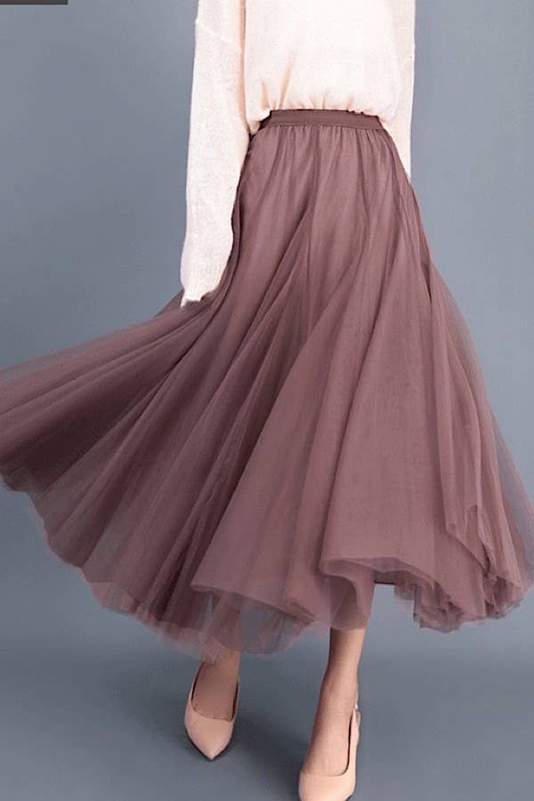 Miss Sparkling - Wholesale Skirt - Women's - Midi Skirt  2