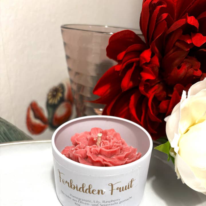 Oh Sweet Candles - Wholesale Jar/Filled Candle - Forbidden Fruit - Luxury Candle - Floral Scented Candle4