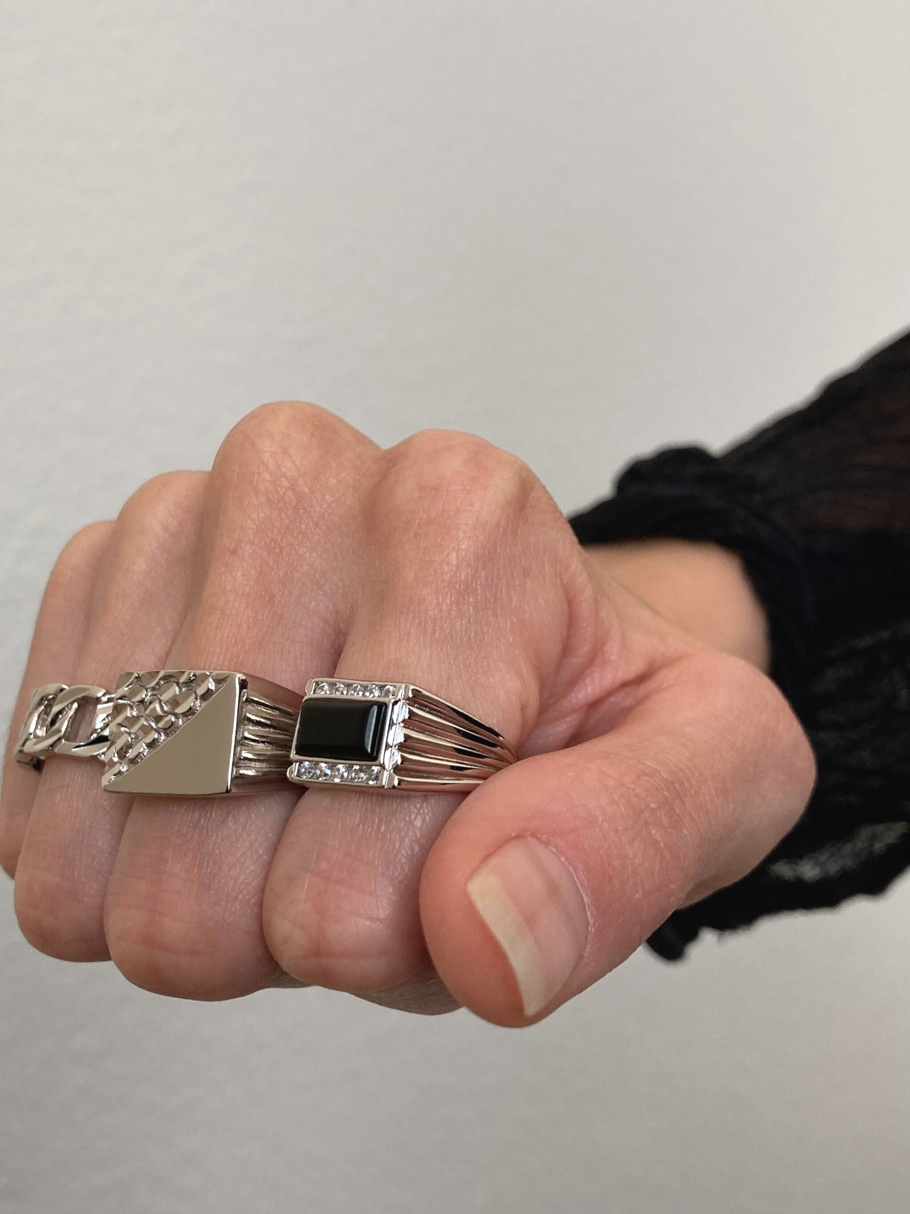 SPARROW - Wholesale Chain Ring - The Jada Chain Link Ring4