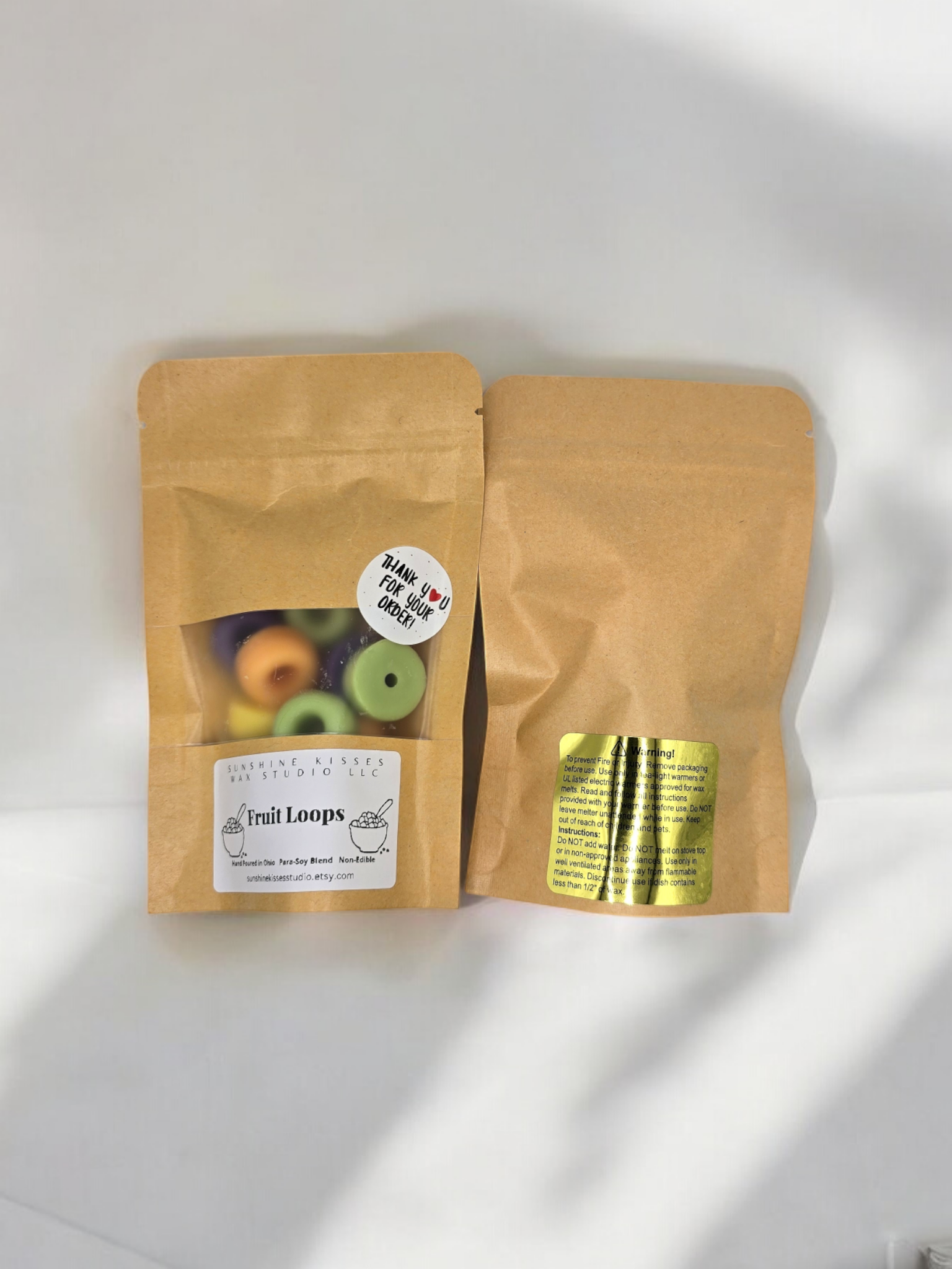 Sunshine Kisses Wax Studio LLC - Wholesale Wax Melt - Fruit Loops Wax Melts2