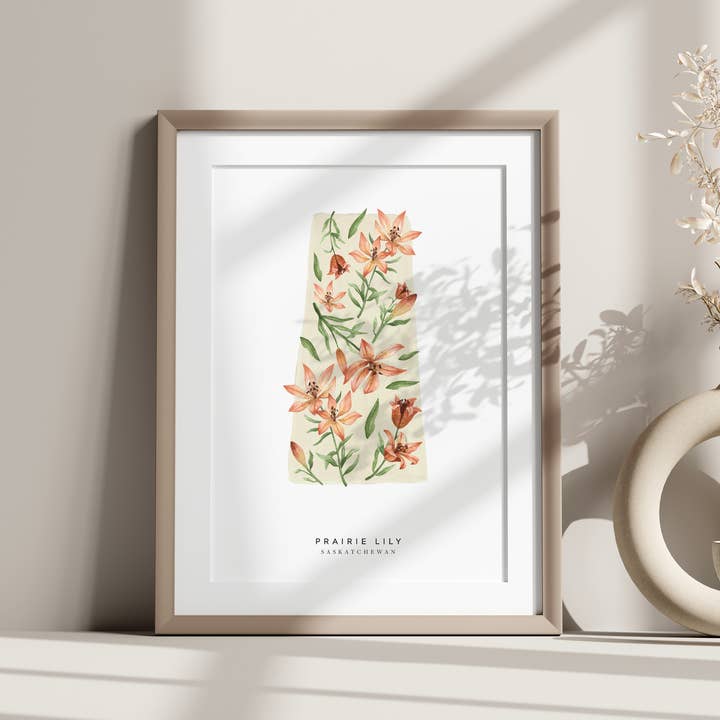 Natasha Vanderburg Co. - Vente Affiche d'art - Reproduction artistique de lys des Prairies2