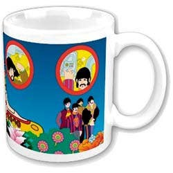 Ocean Peak Australia and New Zealand Pty Ltd - Wholesale Coffee mug - The Beatles Boxed Standard Mug: Yellow Submarine Portholes