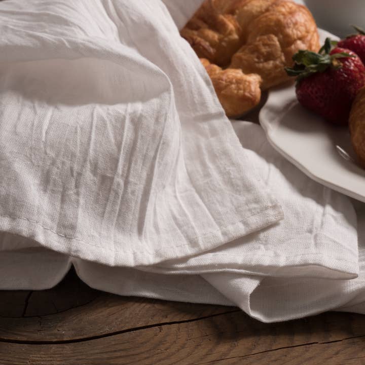 KAF Home - Wholesale Tea towel - KAF Home White Jumbo Flour Sacks - Set of 4, 32" x 38"1