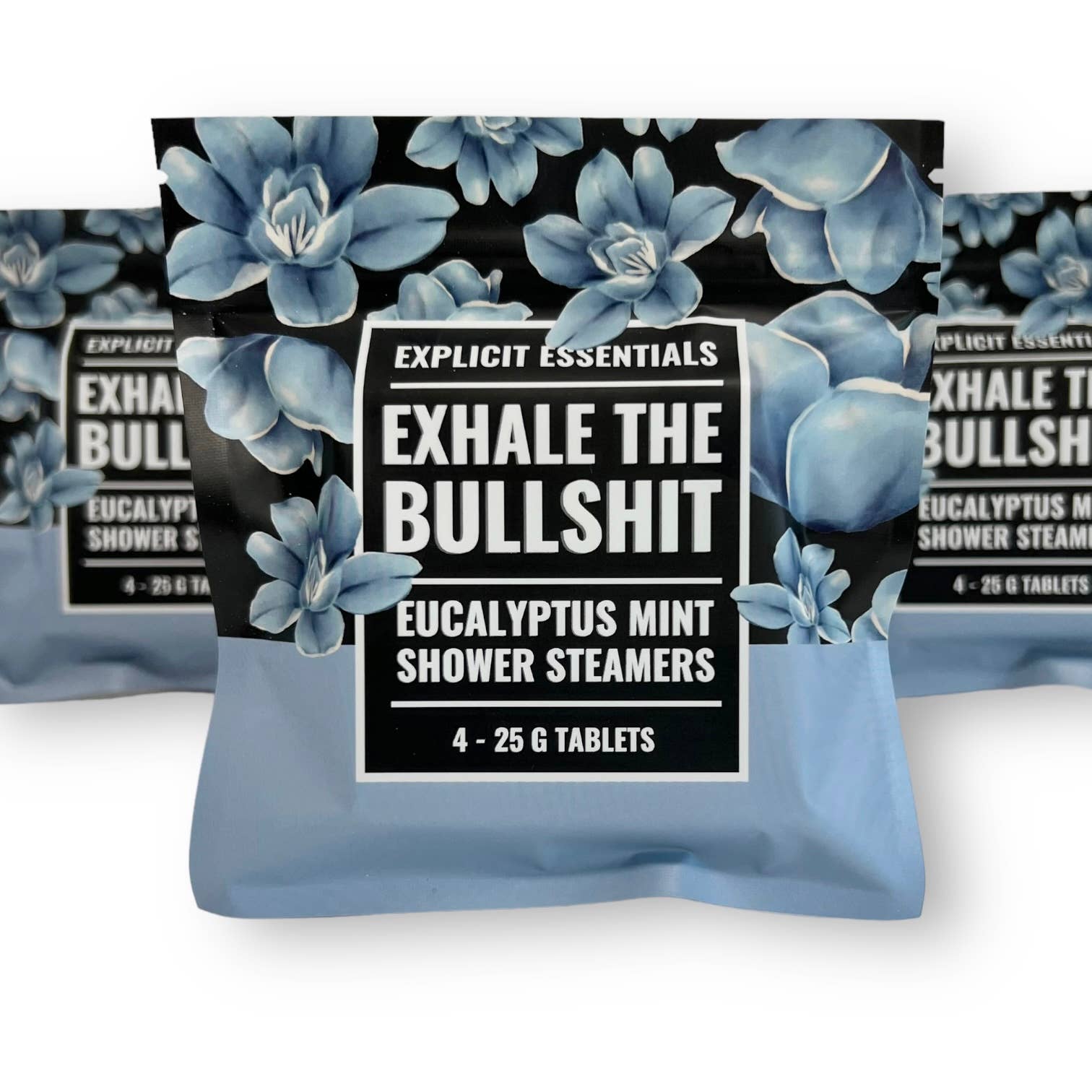 Explicit Essentials - Wholesale Shower Steamer/Bomb - Exhale The Bullsh!t Shower Steamers