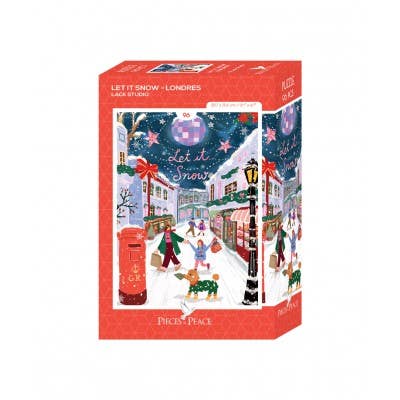 Mini-Puzzle 96 pezzi - Let it Snow - Londra per la vendita all'ingrosso da parte di Pieces & Peace