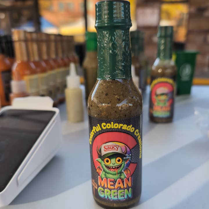 Colorful Colorado Creations llc. - Wholesale Hot Sauce - NOT SO MEAN GREEN