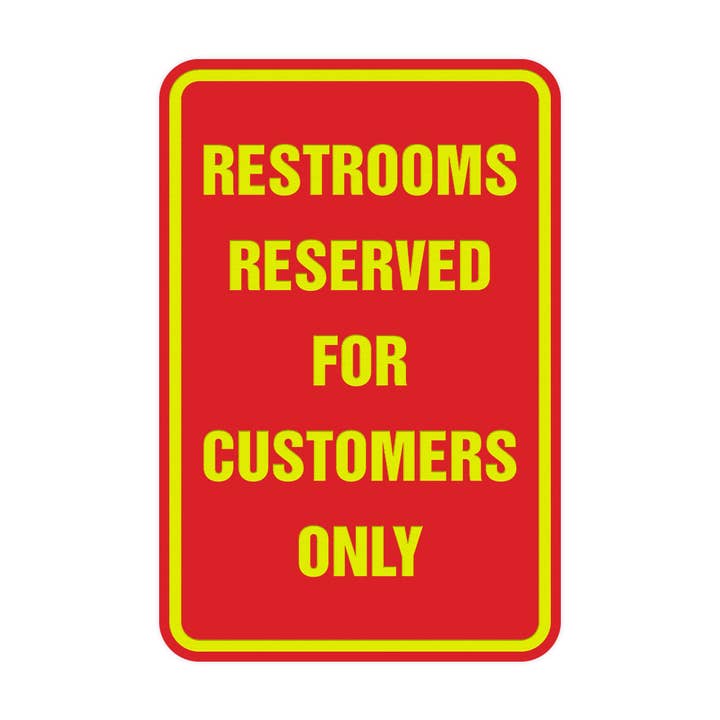 All Quality - Wholesale Bord/bordje - Borden van Lita Portret Ronde toiletten uitsluitend gereserveerd voor klanten Sign6