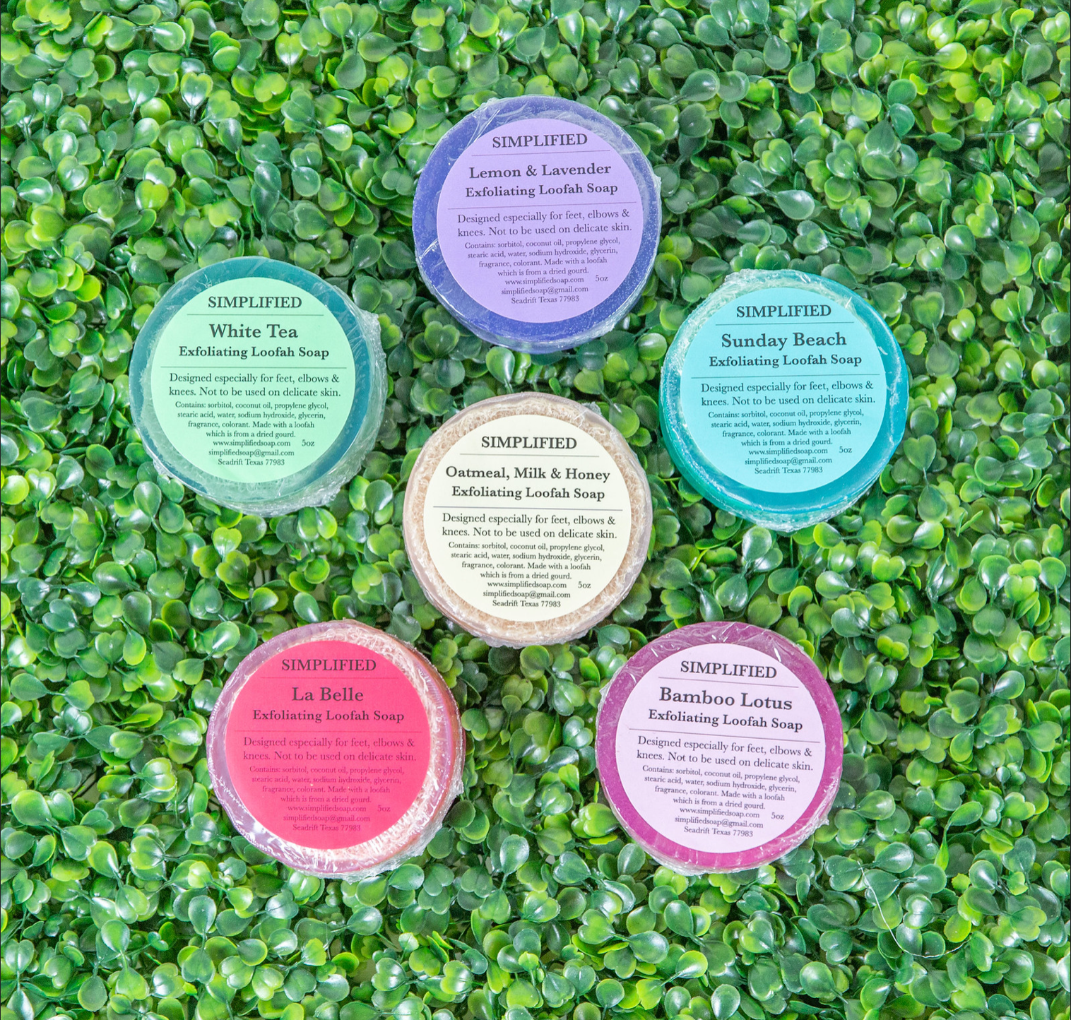 Simplified Soap - Wholesale Bar Soap - Loofah Soap1