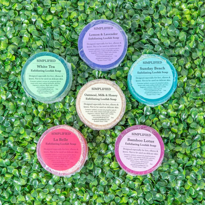 Simplified Soap - Wholesale Bar Soap - Loofah Soap1