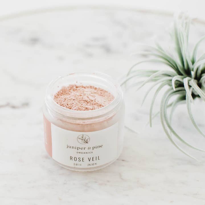 Rose Veil Face Mask for wholesale by Juniper & Pine Organics