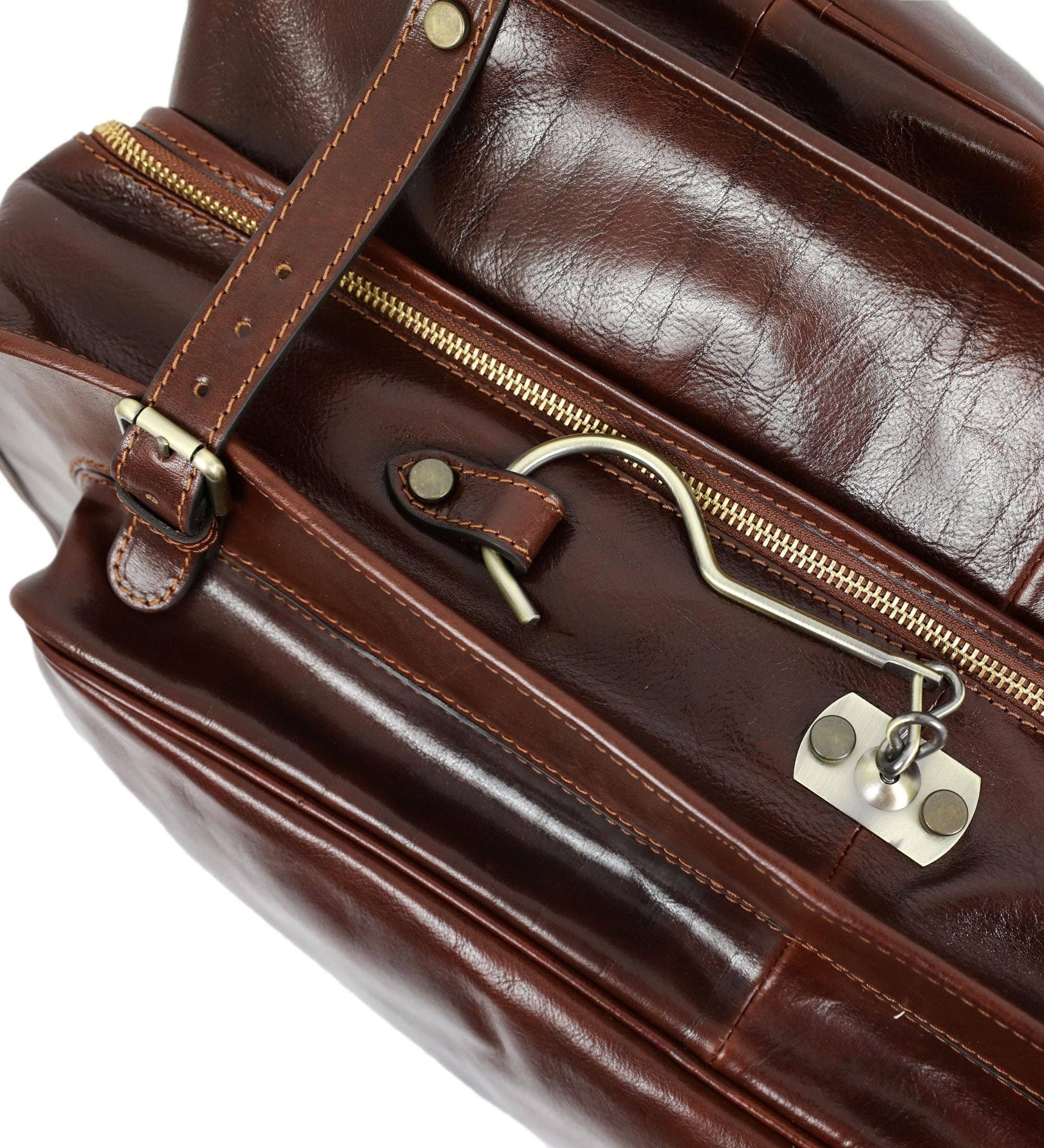 Time Resistance – wholesale Garment bag – unisex – Leather Garment Bag - The Big Sleep9