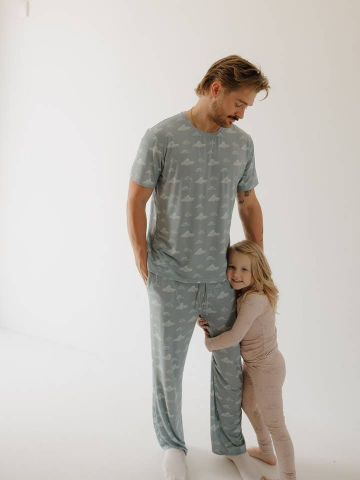 Forever French Baby - Wholesale Sleepwear Set - Men's - Men's Short Sleeve Bamboo Pajama | Duke