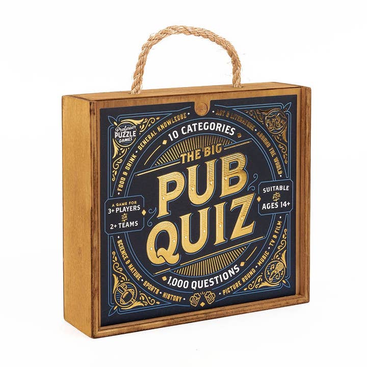 The Big Pub Quiz for wholesale by Professor Puzzle