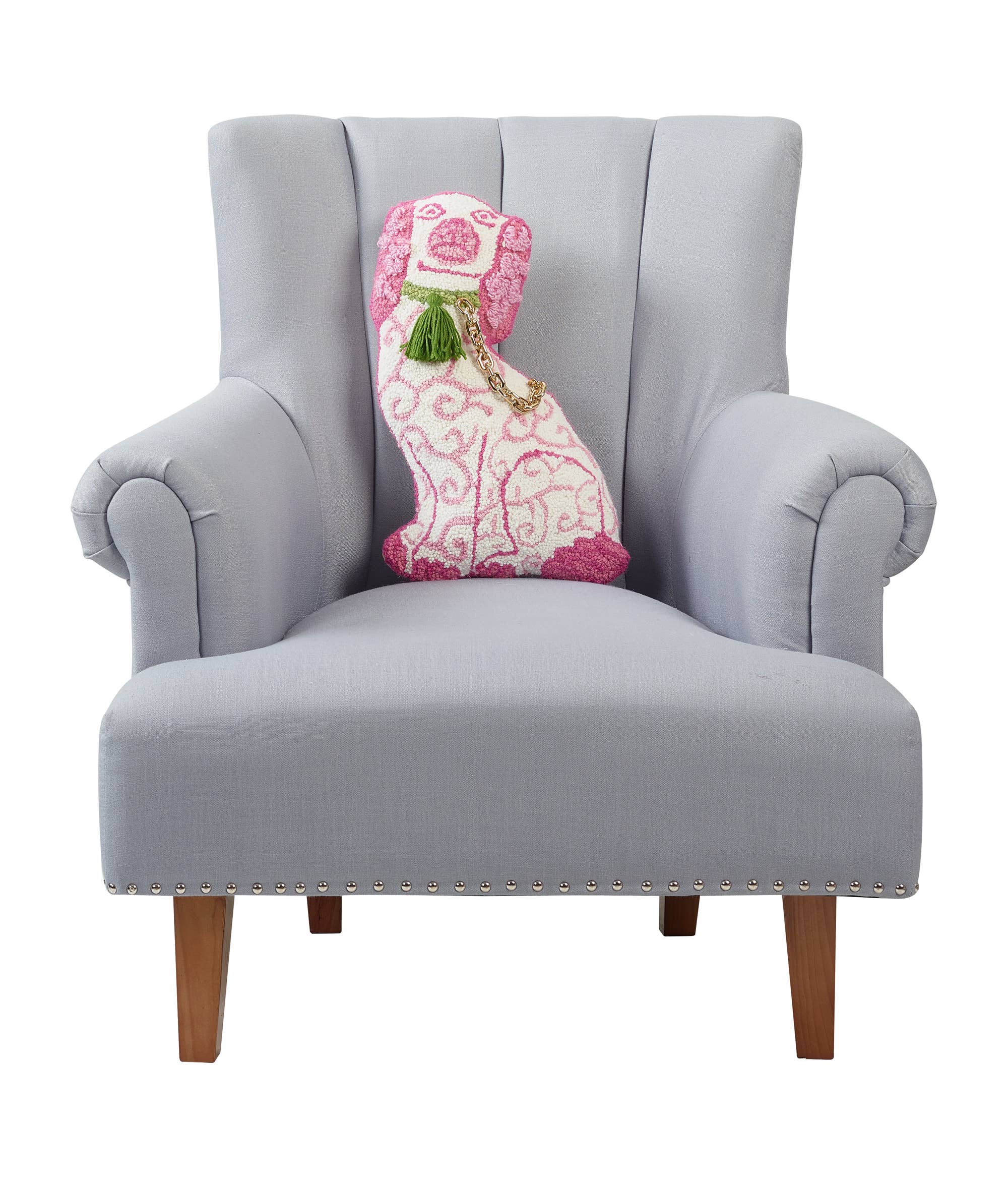 Peking Handicraft – wholesale Throw/decorative pillow – Shaped Chinoiserie Dog Hook Pillow2