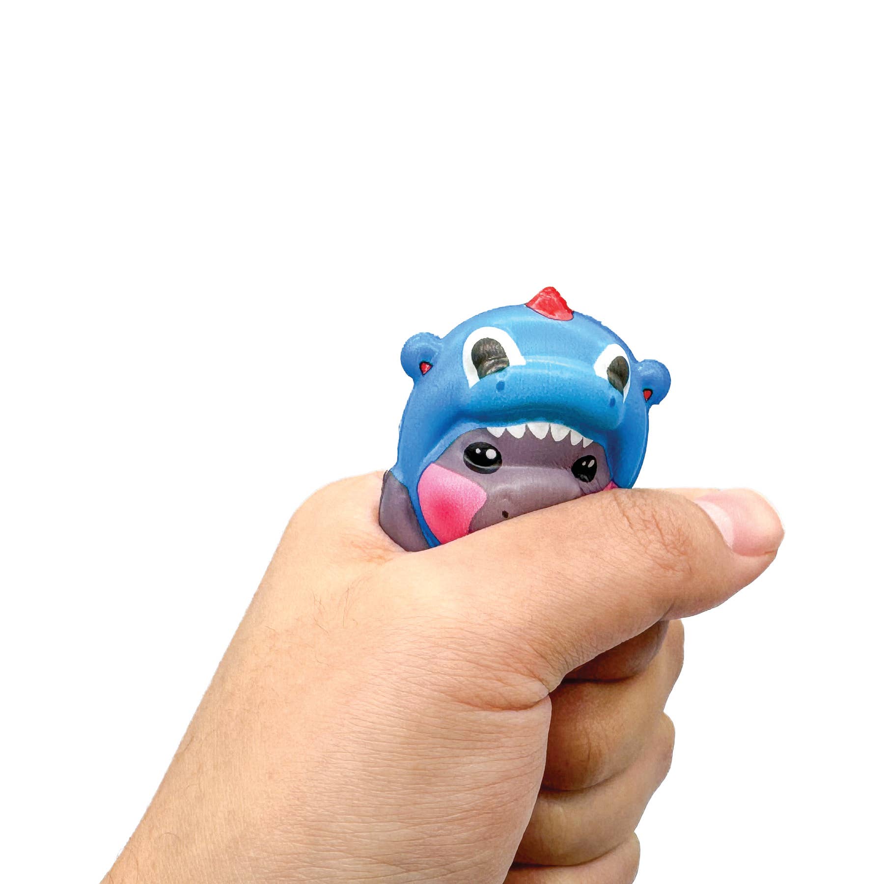 Geddes – wholesale Mjuk leksak - Barn och baby – Mini Baby Flodhäst Squishies, 24-pack1