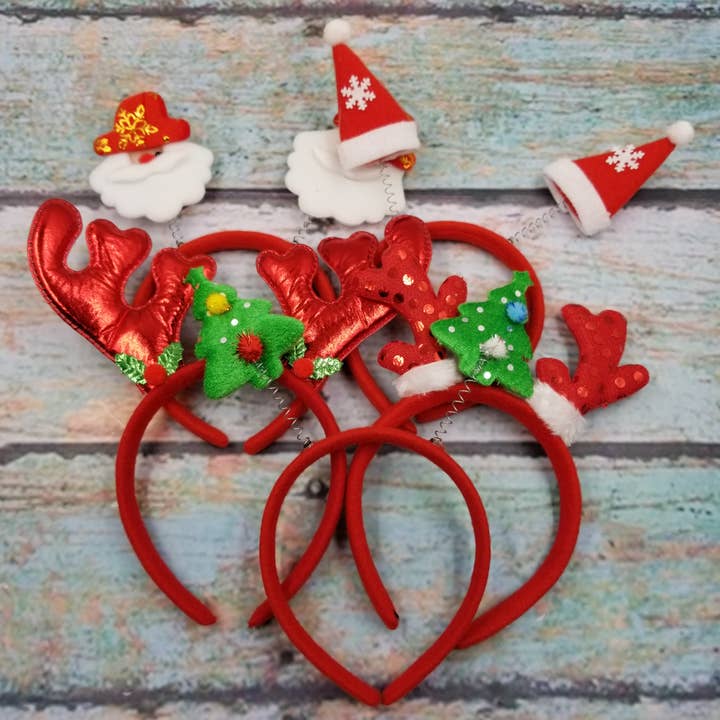 Christmas Hair Hoop Headwear Christmas Home Decorat for wholesale by MIAS SHOP