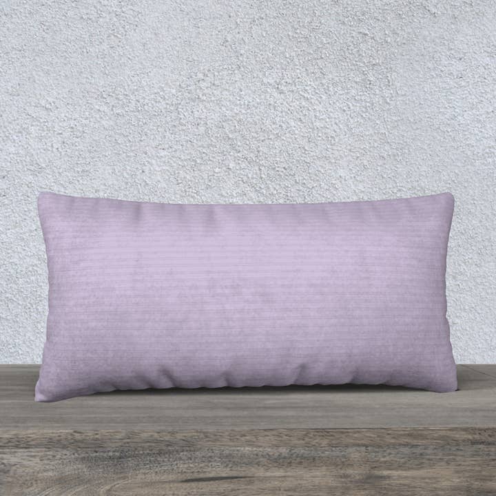 Accent ländryggen kudde 24x12 - Lavendel Lila 🇨🇦 för wholesale av The Wheaten Store