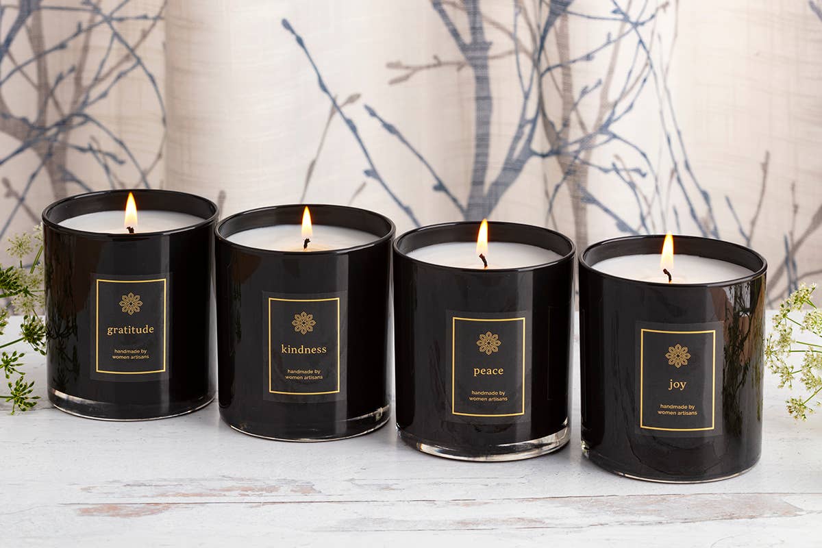 Prosperity Candle - Vente Bougie en bocal - Collection de Bougies de Solidarité - Fait Main2