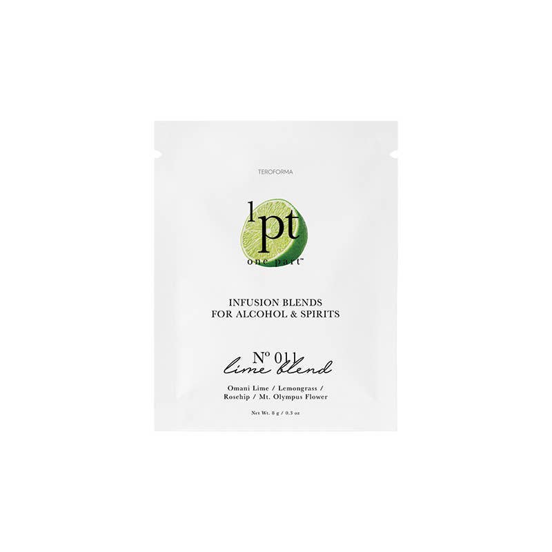 One Part Co. – Engroshandel Cocktailmix/sirup – 1pt Infusionspakke - #11 Lime2