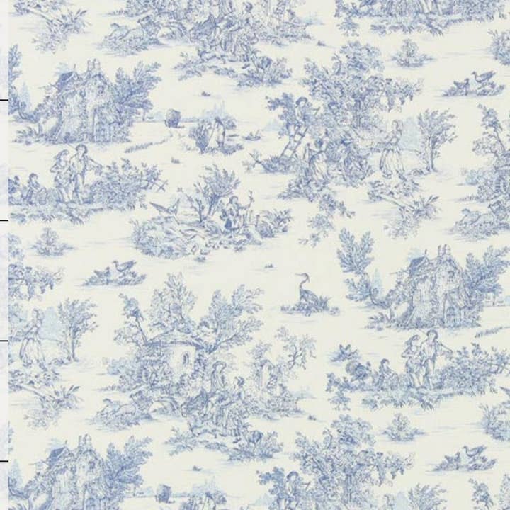 EgoChic Milano – Großhandel Kleid – Damen – Cottage/Vintage-Kleid, Toile de Jouy Vintage-Kleid aus Baumwolle, Puffärmeln und Volantrock1