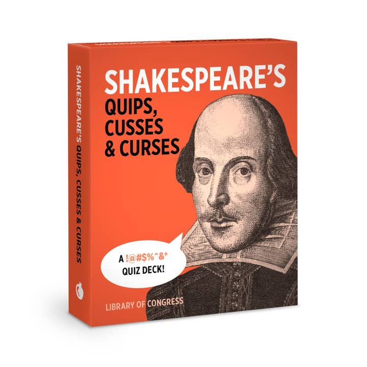 Knowledge Cards-Shakespeare's Quips, Cusses & Curses for wholesale by Vevoke