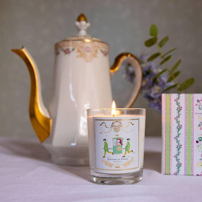 Vela perfumada de flor de azahar estuche Marie Antoinette para venta al por mayor de Senteurs De France