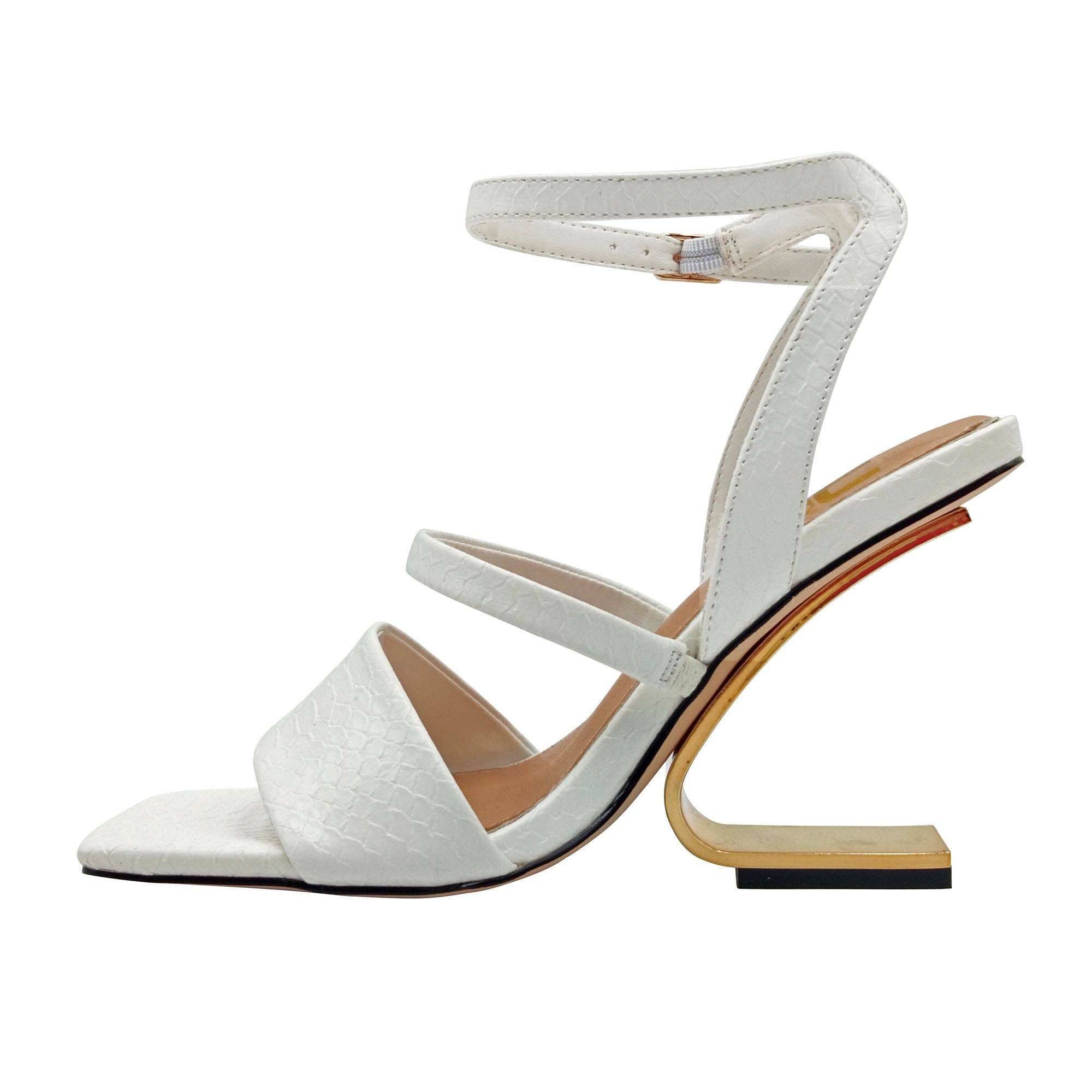 LADY COUTURE - Vendita all'ingrosso Tacchi alti - Donna - Sandali Ninety Union PRIVA con punta squadrata aperta a forma di serpente12