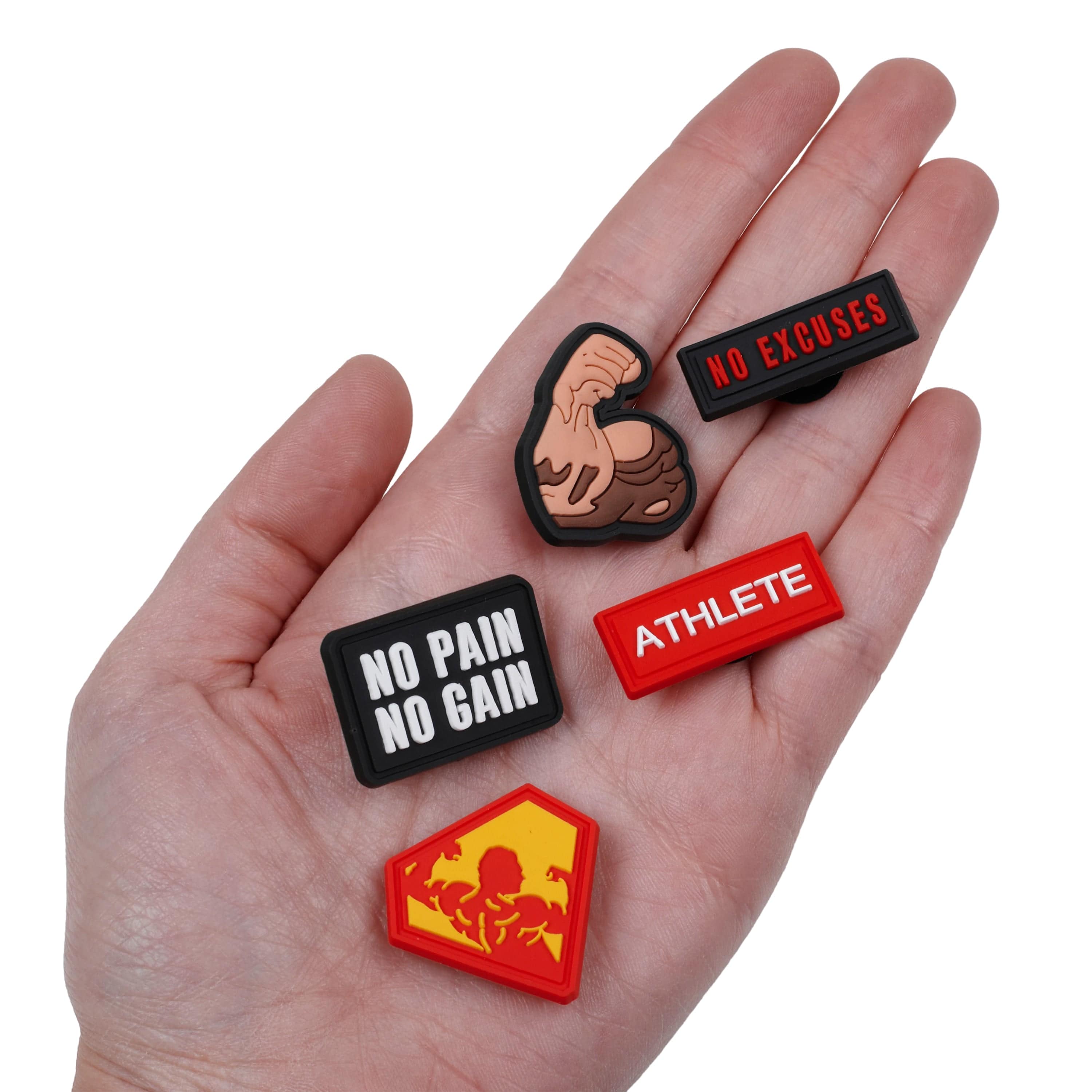 Elitex Training - Wholesale Schoenaccessoires - Uniseks - Set pins voor Crocs-schoenen van PVC0