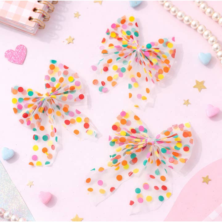 Tulle Hårsløjfe - Darling Dots for engroshandel hos Cheeky Plum