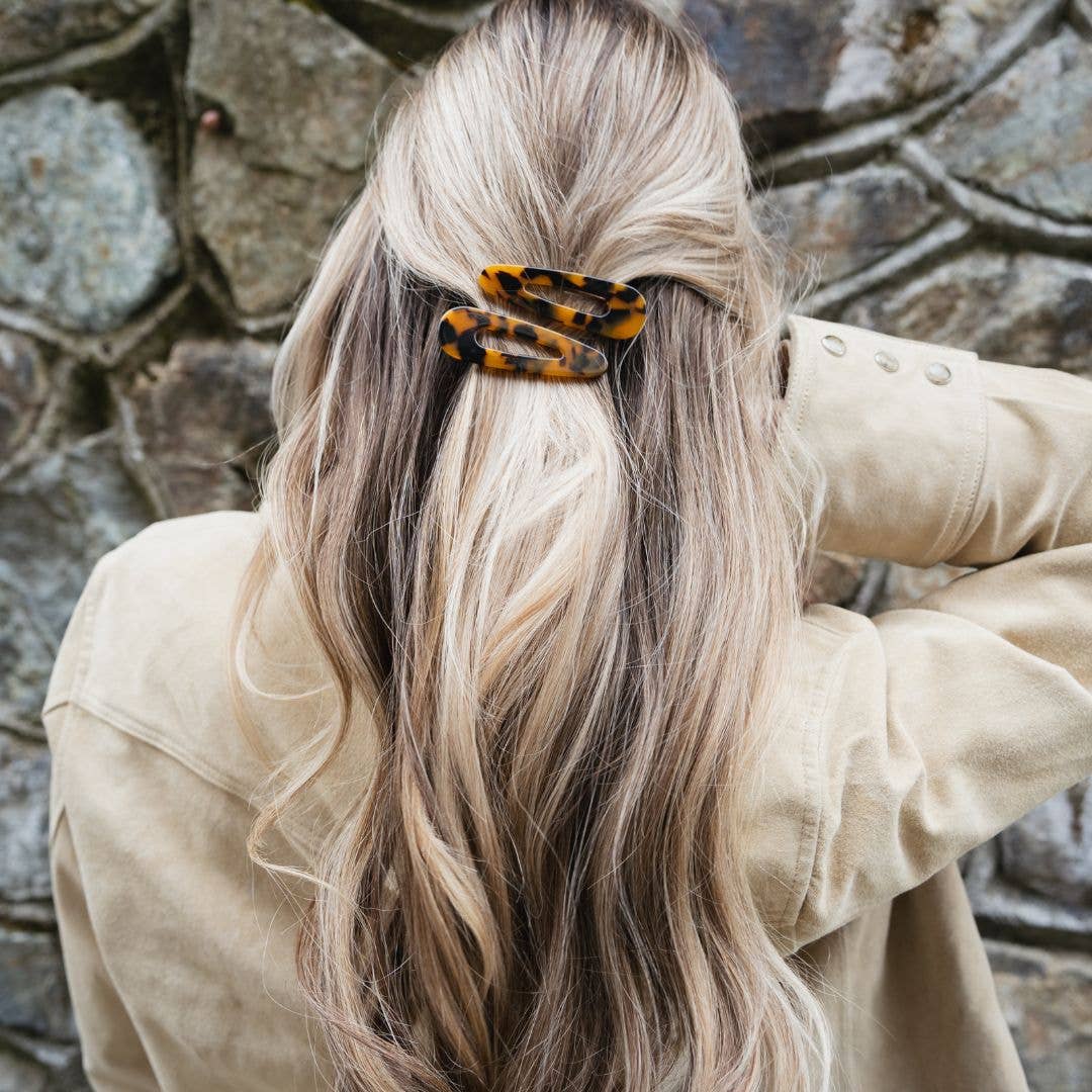 Green Room - Vente Pince à cheveux – femme - Pinces en forme d'crocodile - Triangle3