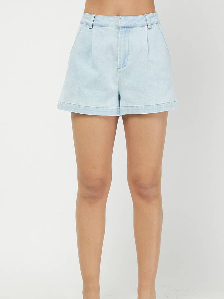 DENIM PAPERBAG SHORTS - 1768NP for wholesale by Needii