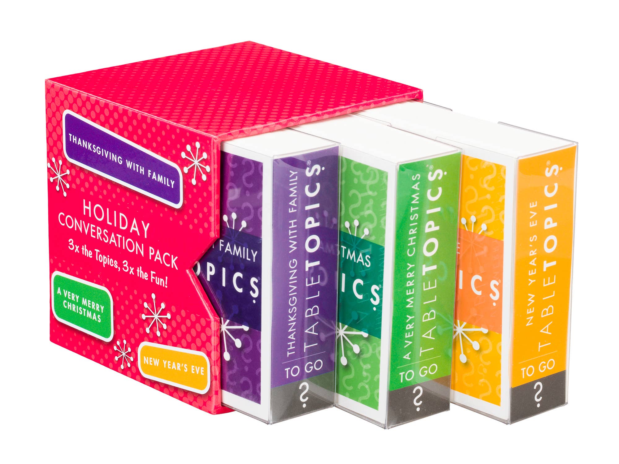 TableTopics - Wholesale Card Game - TABLETOPICS HOLIDAY CONVERSATION PACK - Conversation Cards5