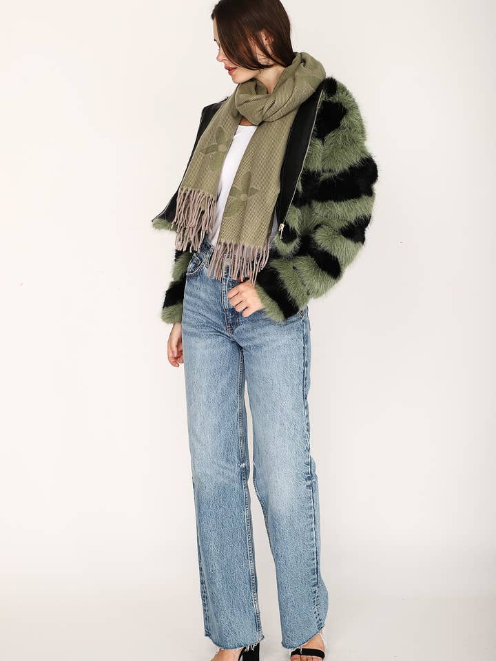 JAMILLA - Wholesale Fur/Faux Fur Coat - Women's - GIACCA ECOPELLICCA YV04429