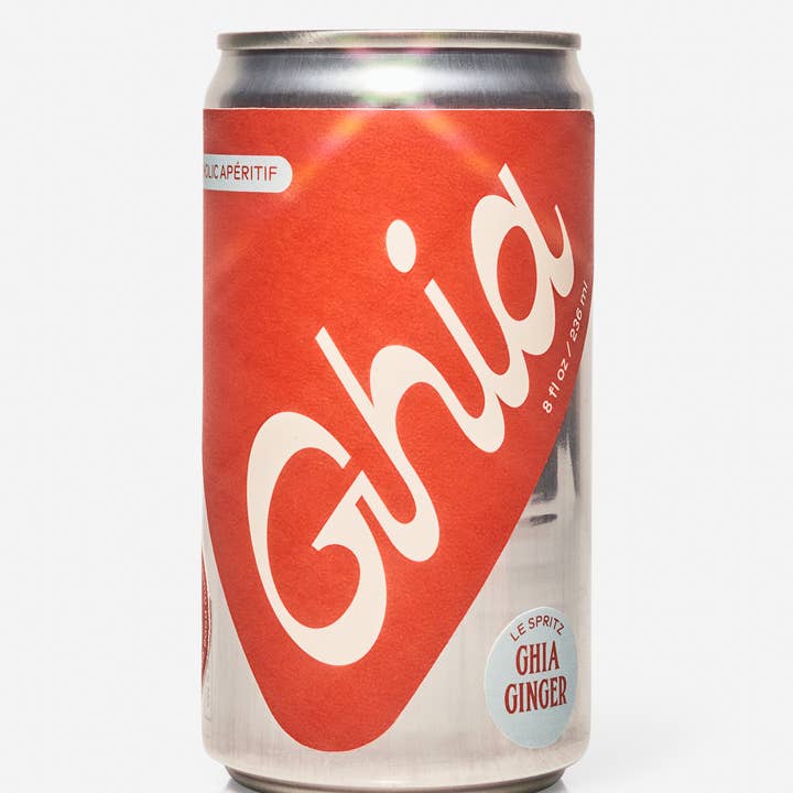 Ghia - Wholesale Non-Alcoholic Aperitif/Mocktail - Le Spritz - Ghia Ginger- Case of 36 ($3.70/ can)