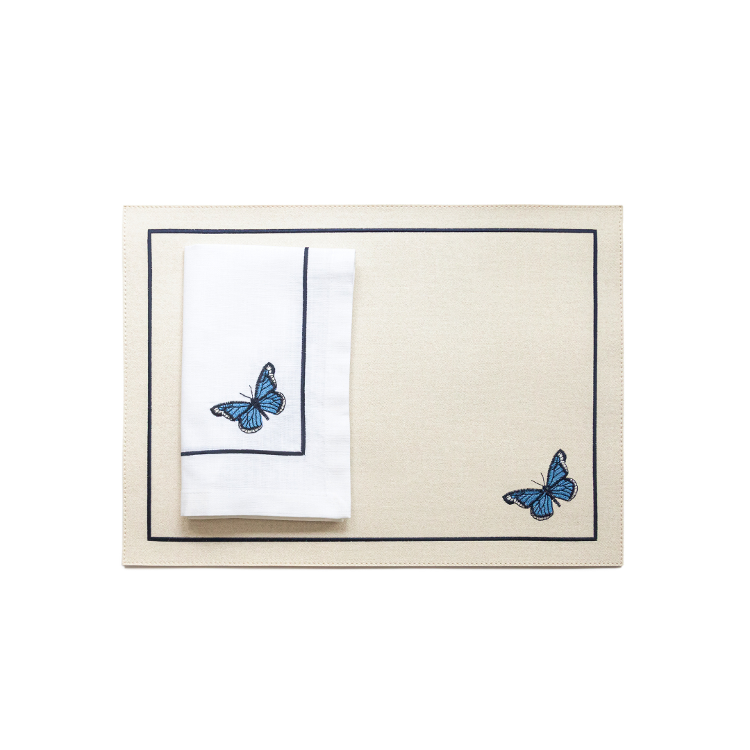 Bold Decor – Guardanapo e pano de jantar por atacado – Guardanapo Bordado Capri5