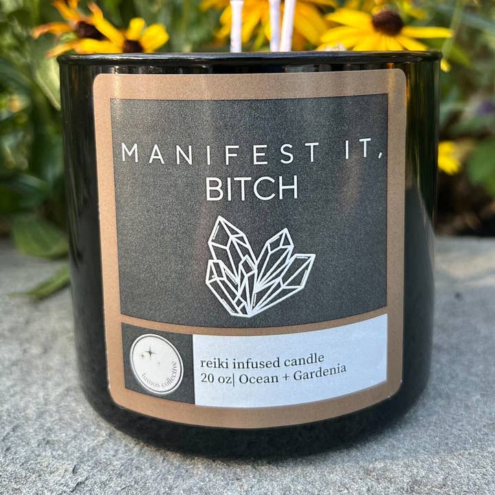 Lumos Collective - Wholesale Jar/Filled Candle - Manifest it, Bitch