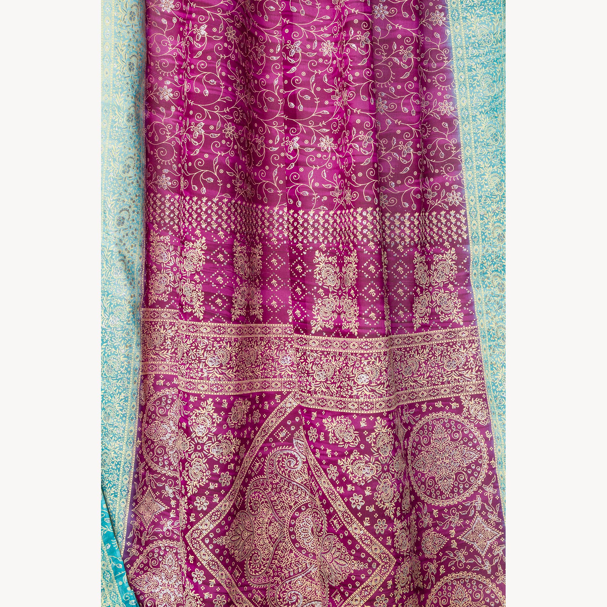 Colors By Padmini - Wholesale Curtain - Purple Haze Home Collection Light-filtering Sari Curtains7