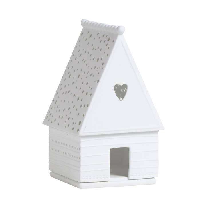 Village House - Gingerbread House Heart - 5.3" for wholesale by Räder