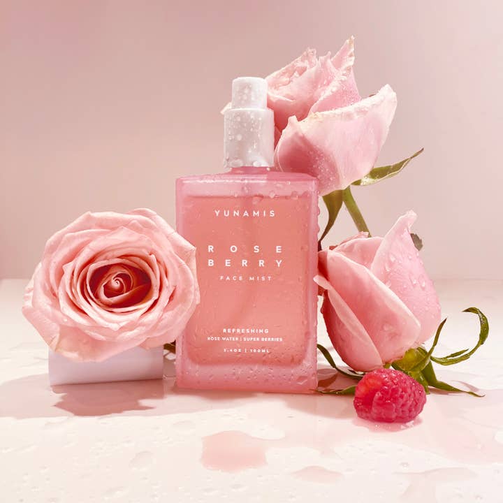 Yunamis – Engroshandel Ansigts- og kropsspray – Rose Berry Ansigt Tåge