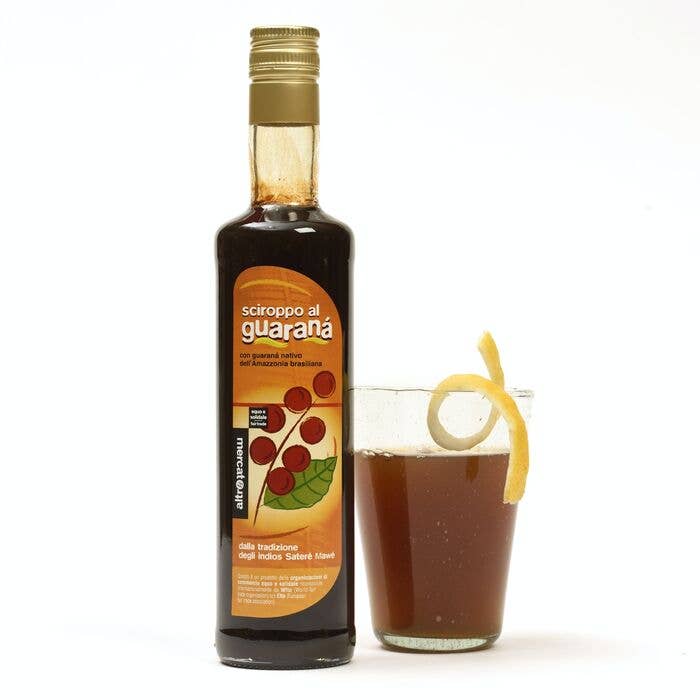 Altromercato - Wholesale Cocktail Mix/Syrup - Syrup With Natural Wild Guarana Extract - 500 ml