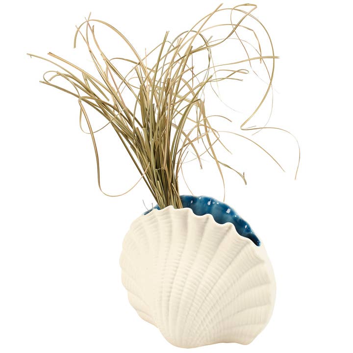 Seashell Vase for wholesale by Primitives by Kathy