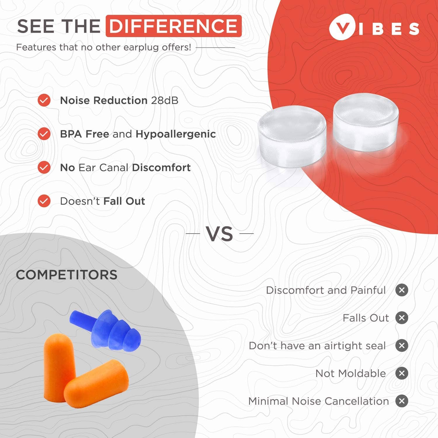Vibes - Wholesale Earplugs - Vibes Moldable Silicone Earplugs4