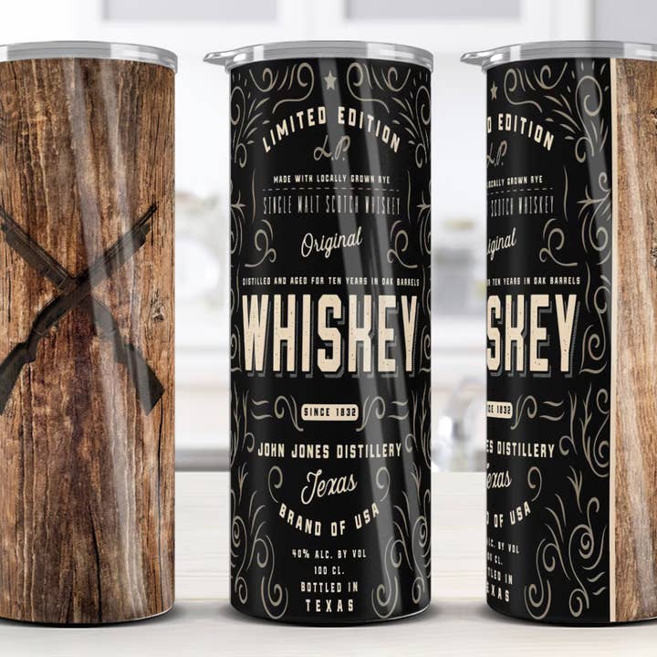 Gobelet de chasse de 20 oz avec paille, idée cadeau pour les papas pour la vente par ThePlanningQueen