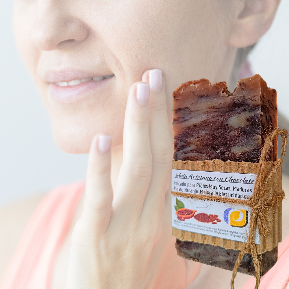 PumarShop Cinnia Natura – wholesale Tvål – Artisan naturlig chokladtvål 100 g4