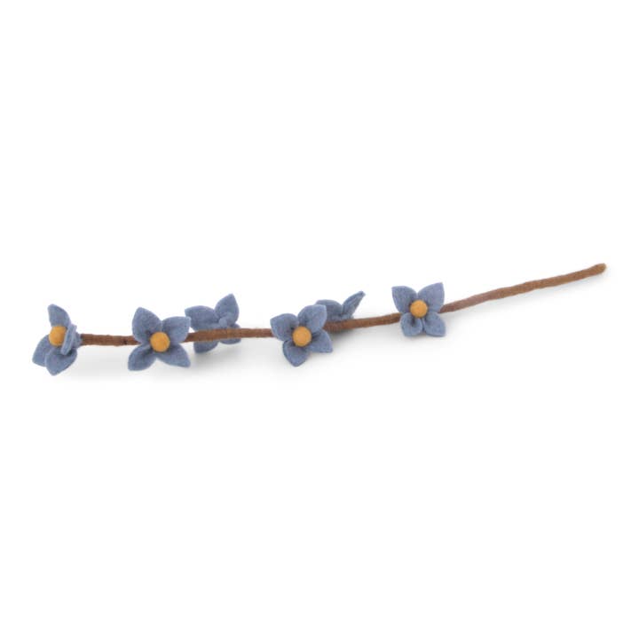 Sea Blue Flowers on Stalk for wholesale by Gry and Sif