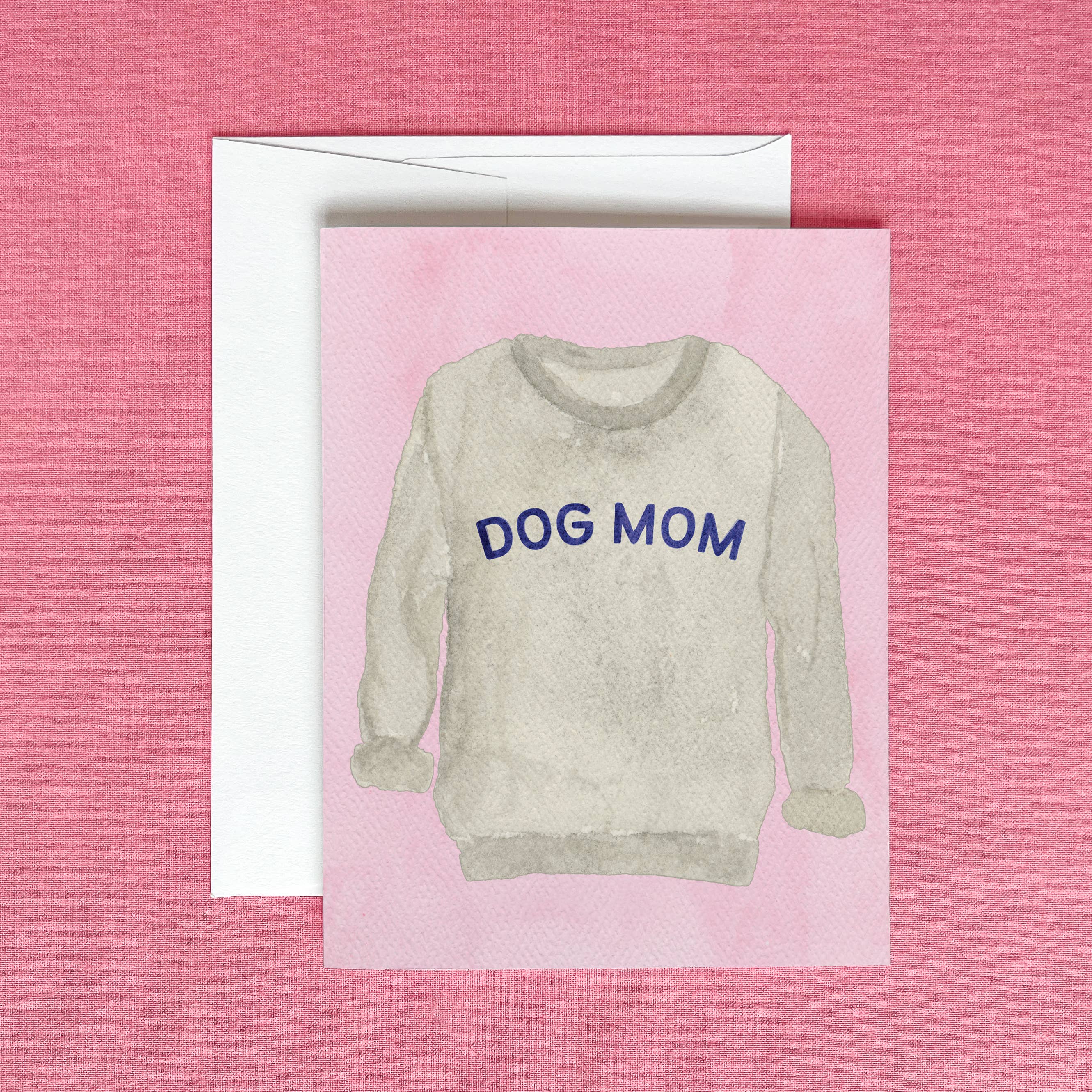 Gert & Co – Großhandel Muttertagskarten – Hundemama Sweatshirt Grußkarte | Muttertagskarte2